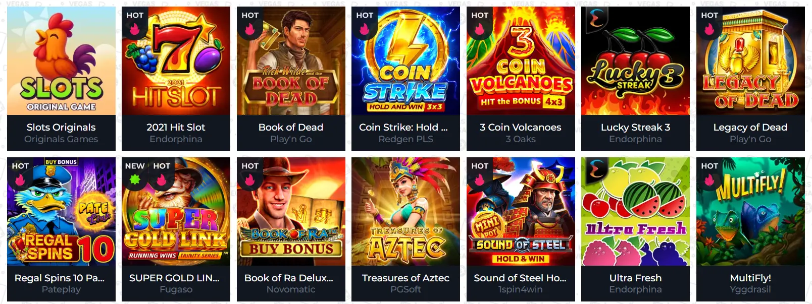 Automaty w AMPM Casino
