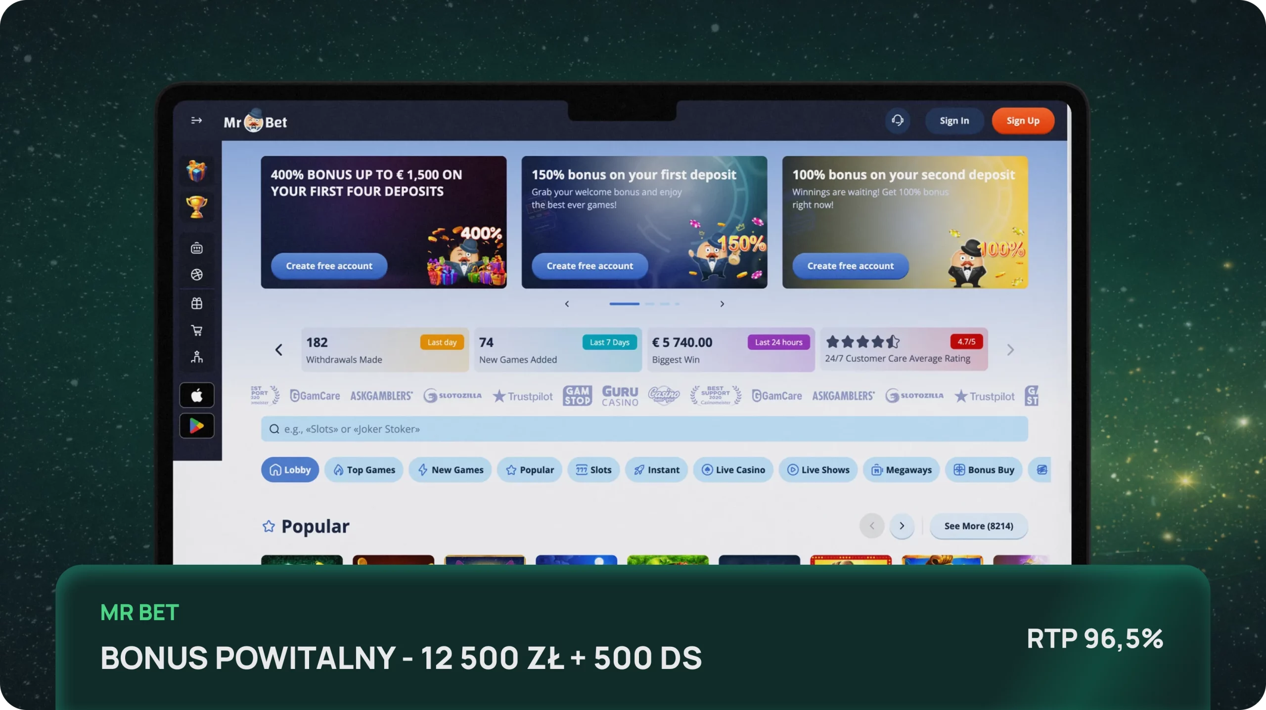 mr bet bonus
