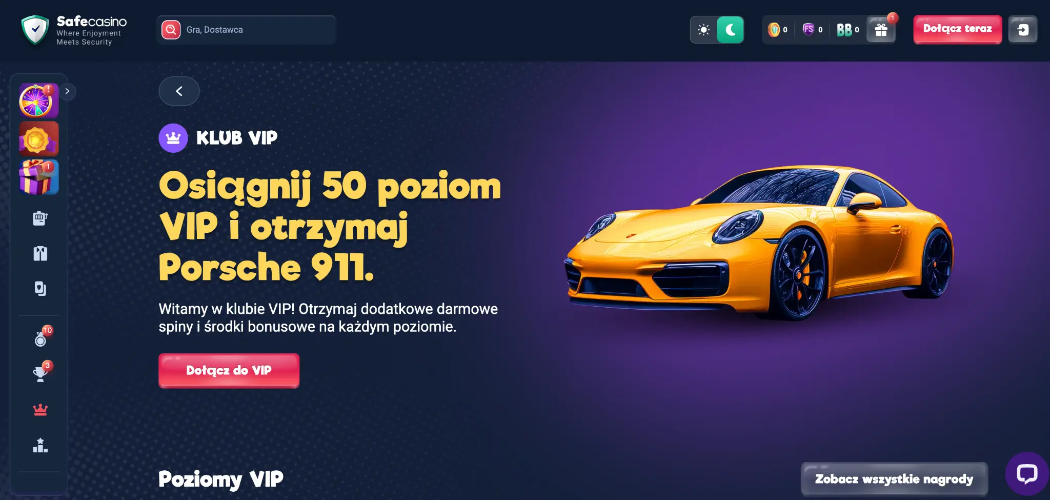 Program VIP w safecasino