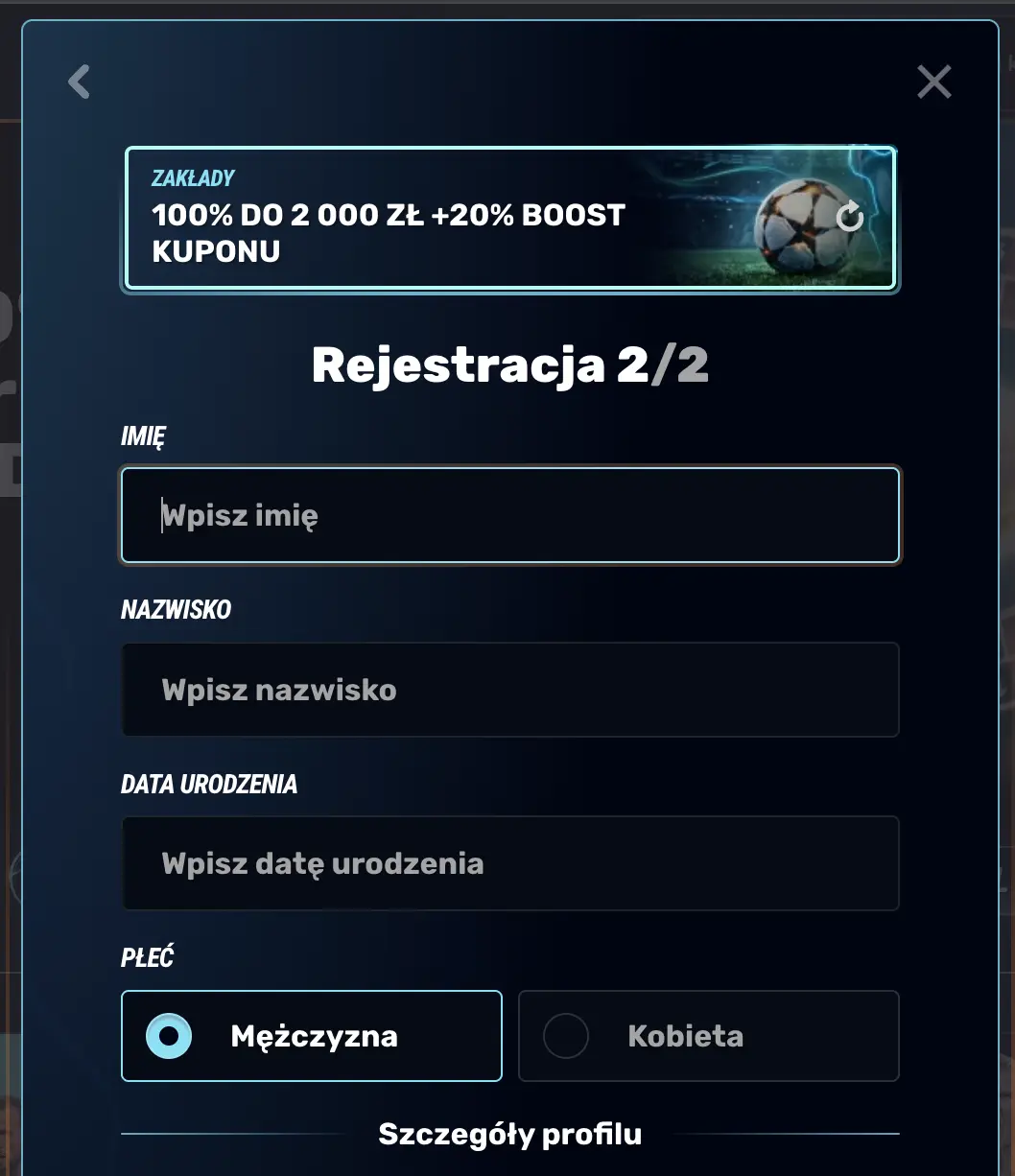 Rejestracja w Golazzo