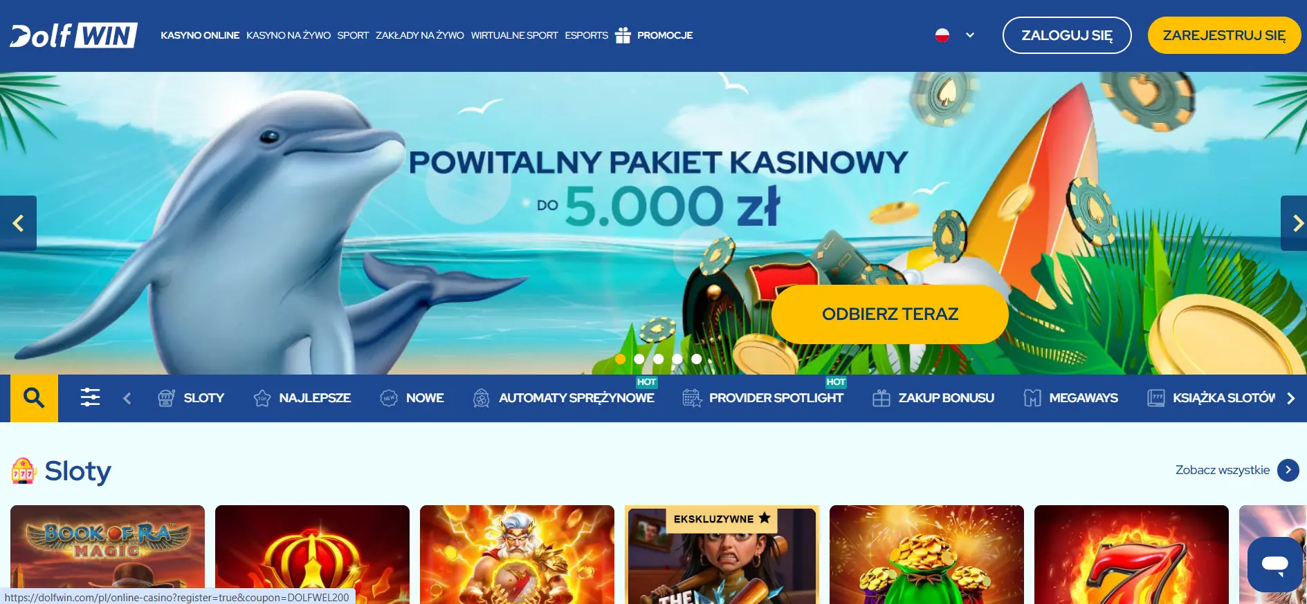dolfwin casino