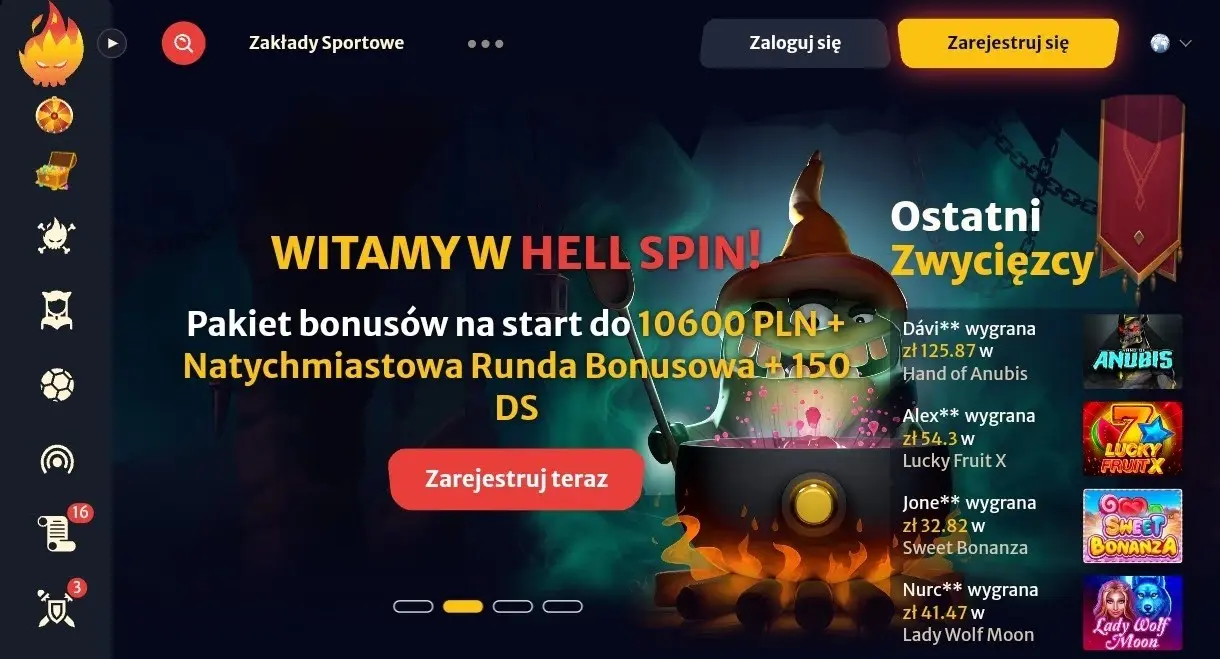 hell spin casino