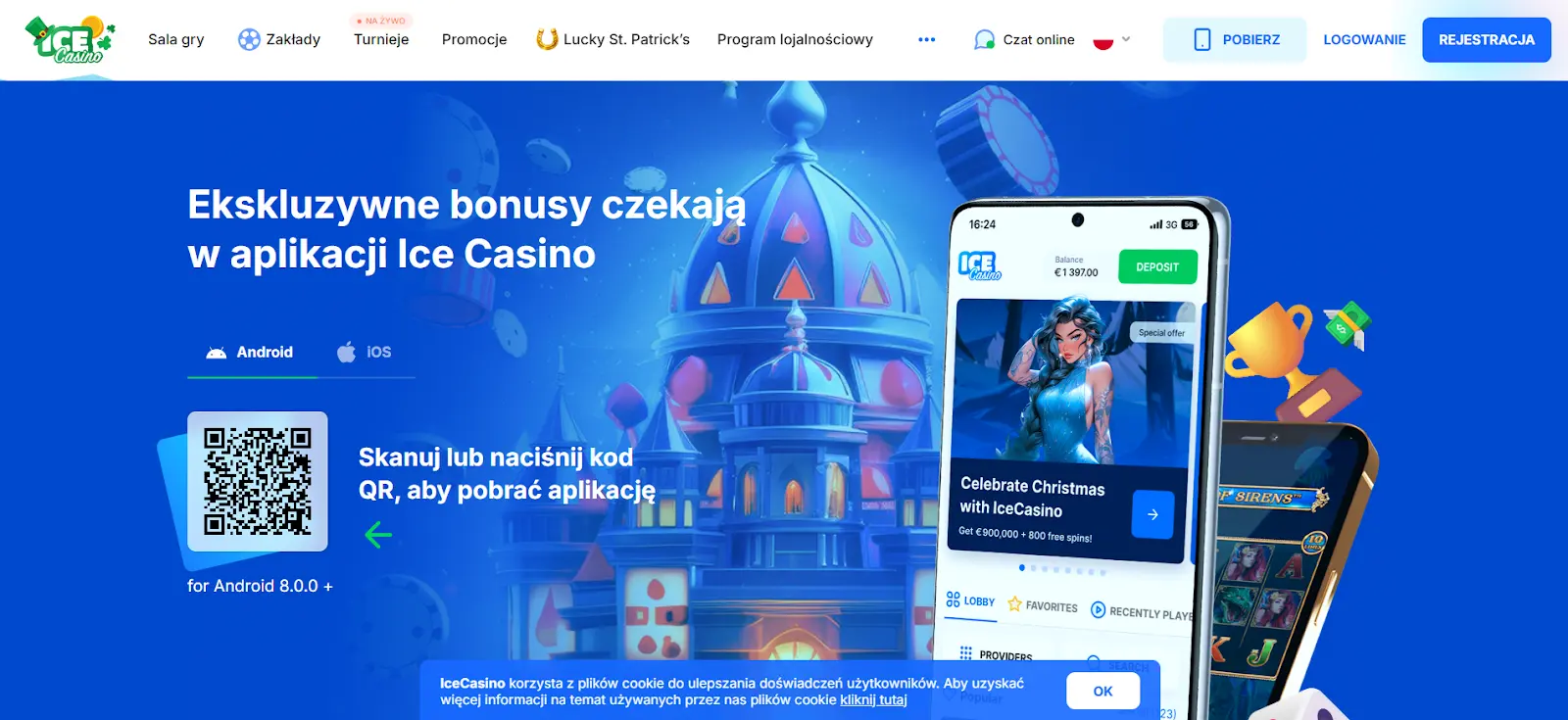 ice casino website