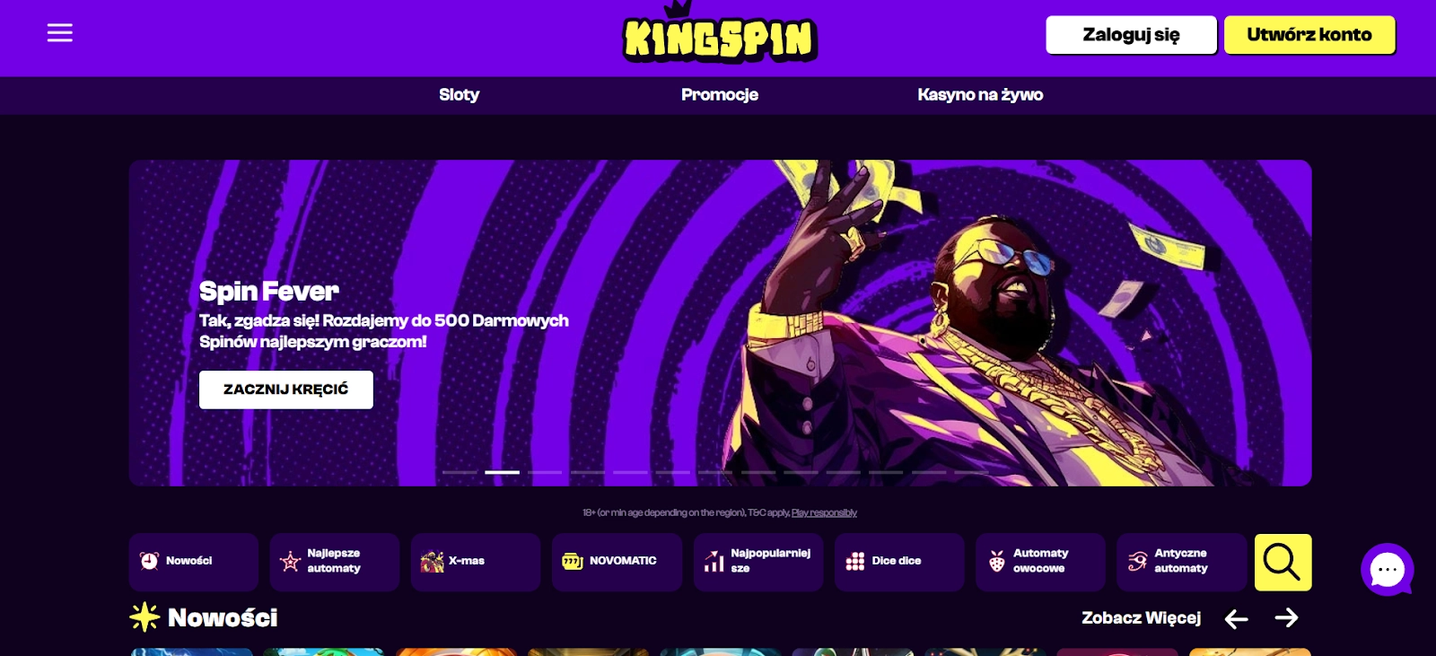 kingspin casino