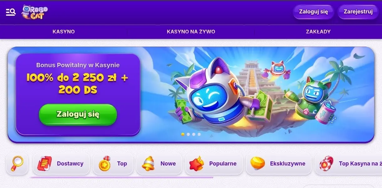 robocat casino