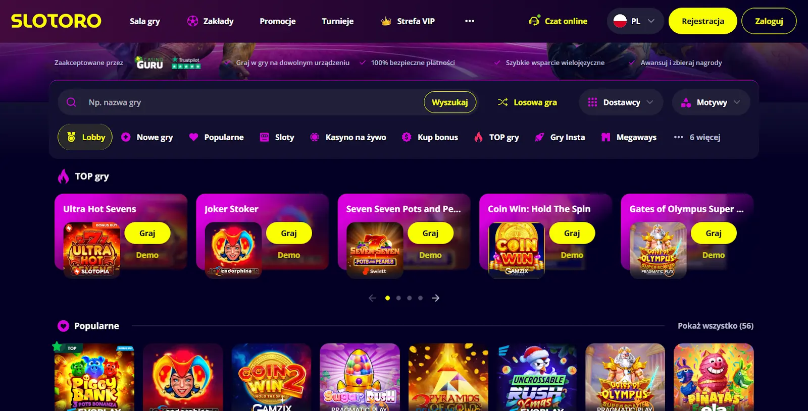 slotoro casino