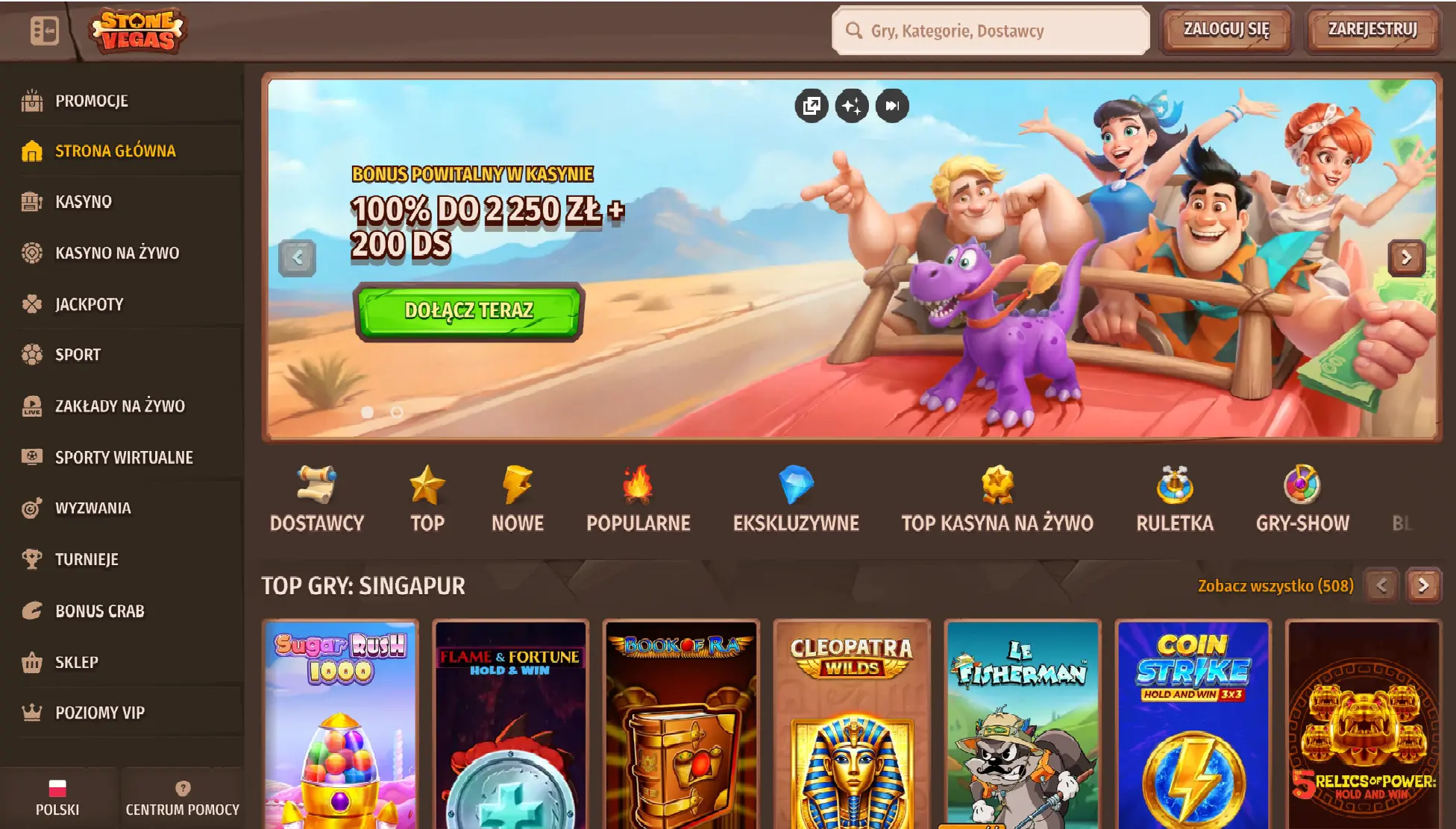 stonevegas casino