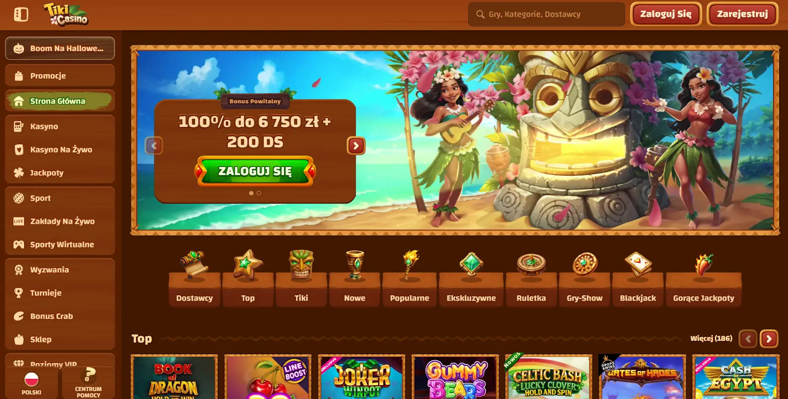 tiki casino