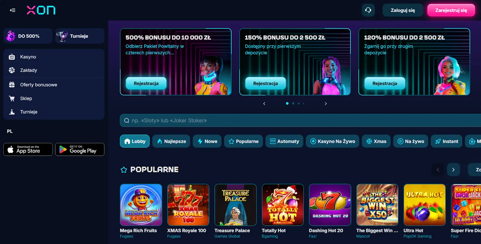 xon bet casino